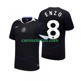 Camisolas de futebol Chelsea Enzo Fernandez 8 Equipamento 3ª 2025/26 Manga Curta